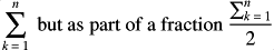equation