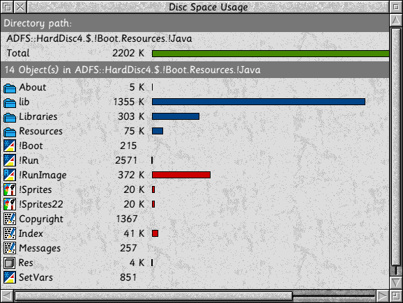 DiscSpace screenshot
