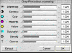 Colour setup